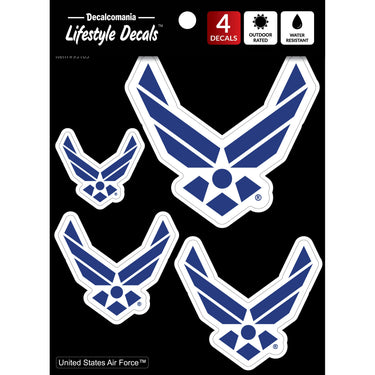 U.S. Air Force Logos 4 Pc